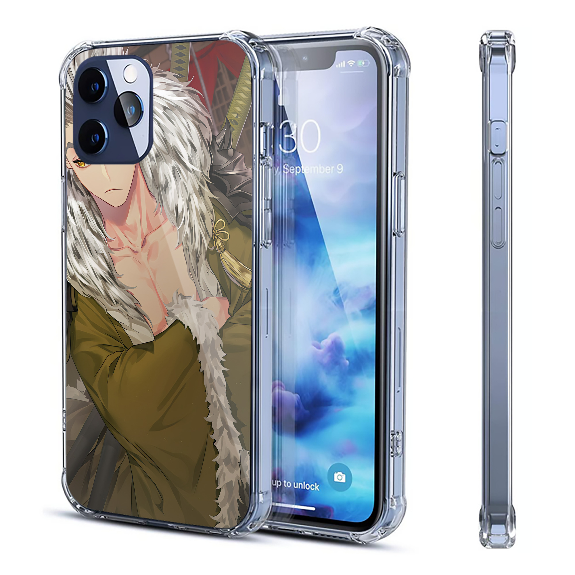 （画像用） ハイキュー!! Haikyu!! 【iPhone 12シリーズ対応】透明スマホケース（クリアソフトケース）